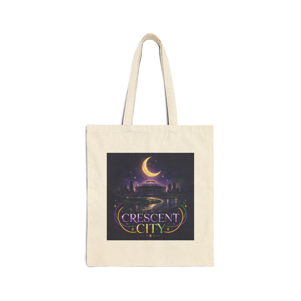 Crescent City — Cotton Canvas Tote Bag