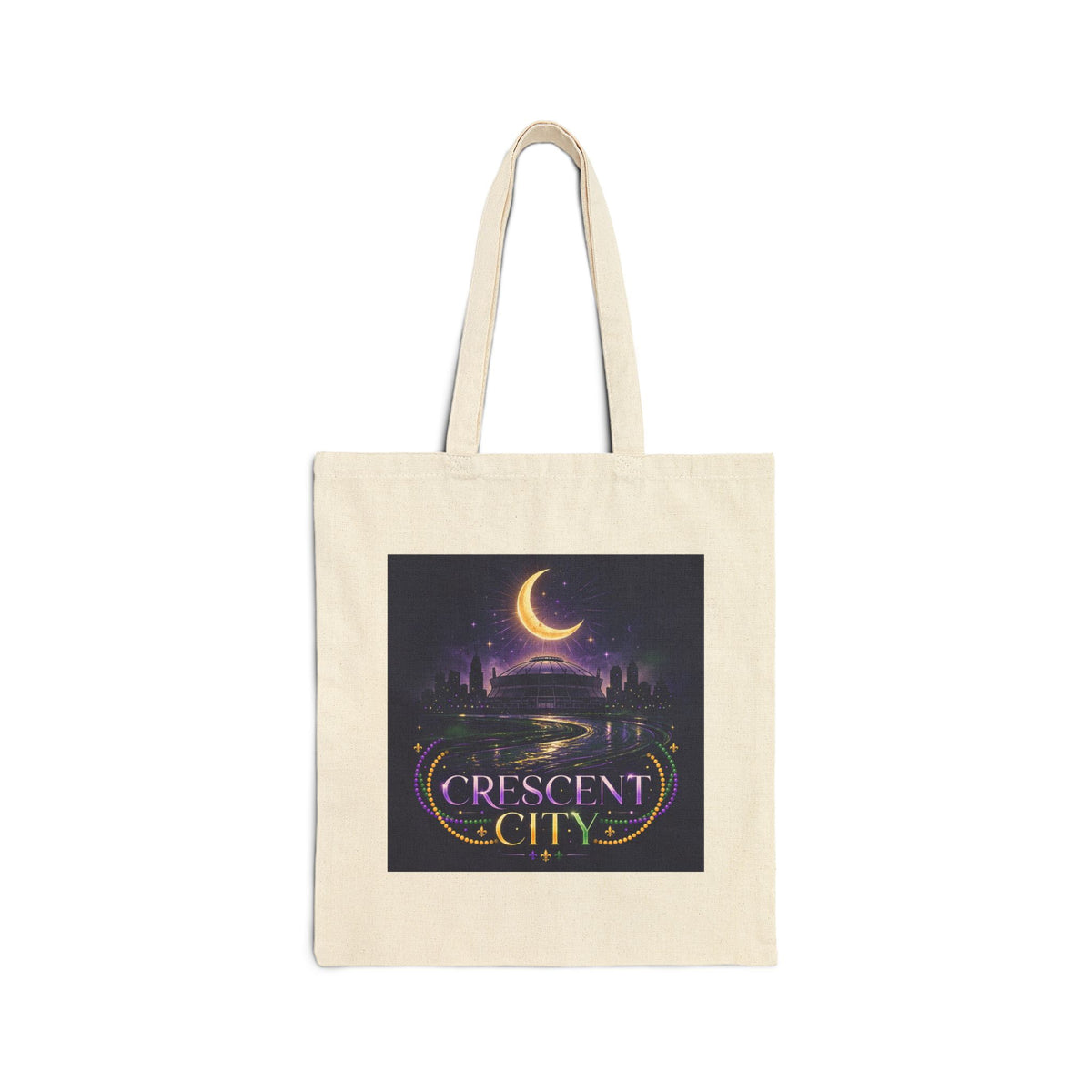 Crescent City — Cotton Canvas Tote Bag