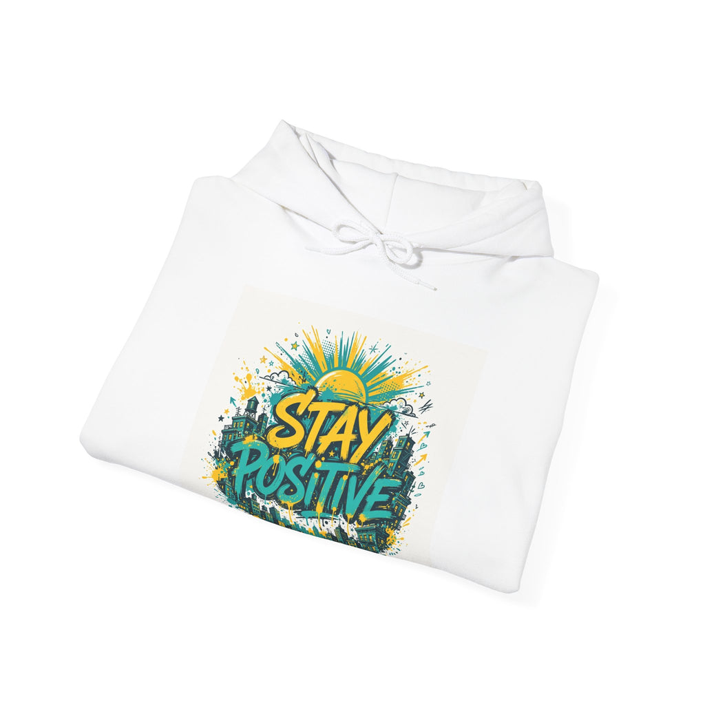 Stay Positive — Unisex Heavy Blend Hooded Sweatshirt