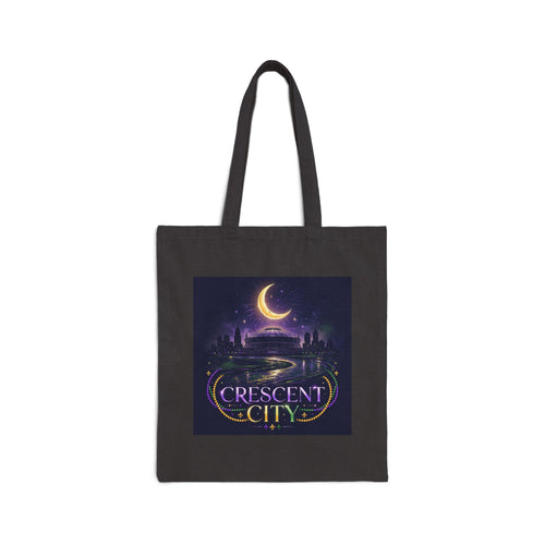 Crescent City — Cotton Canvas Tote Bag