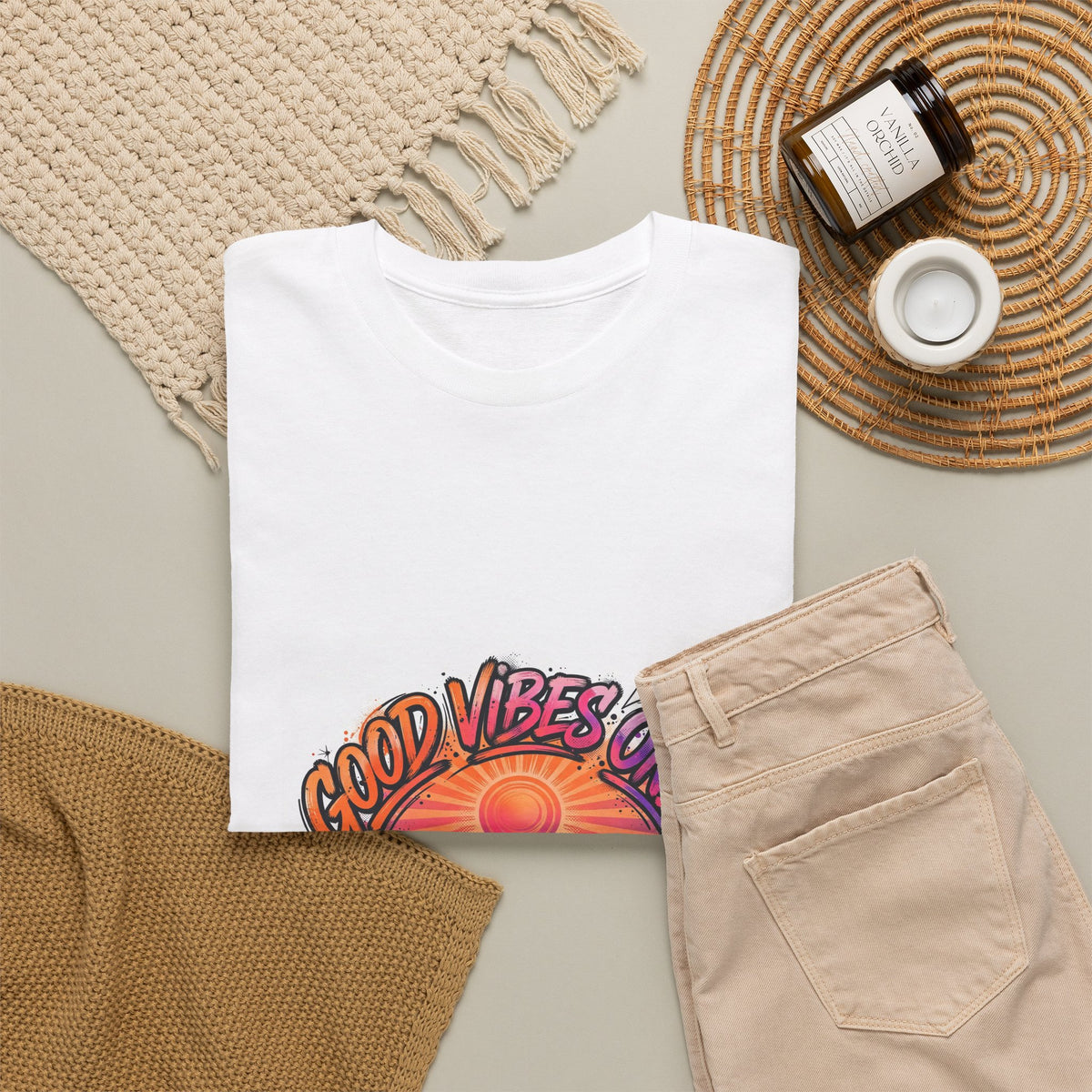 Good Vibes City — Unisex Heavy Cotton Tee