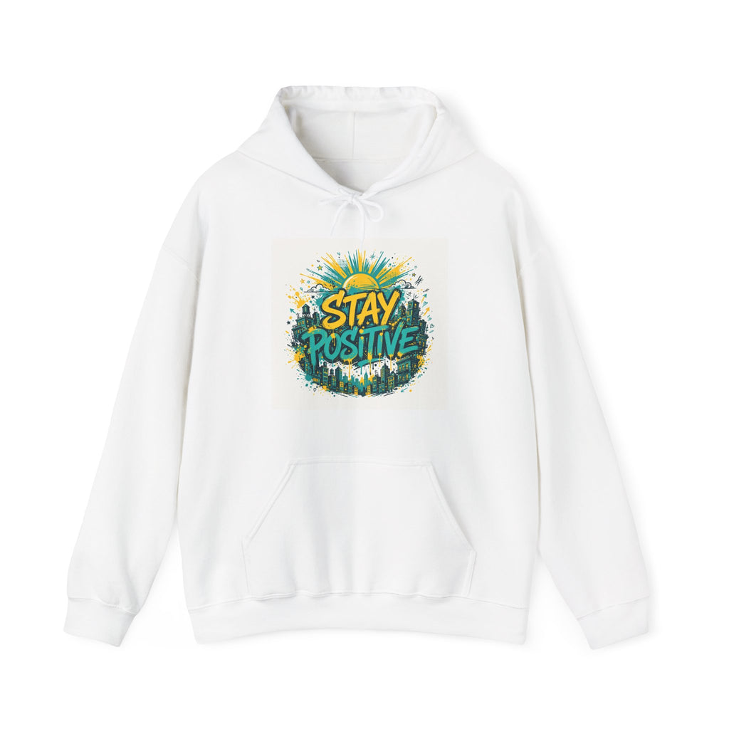 Stay Positive — Unisex Heavy Blend Hooded Sweatshirt