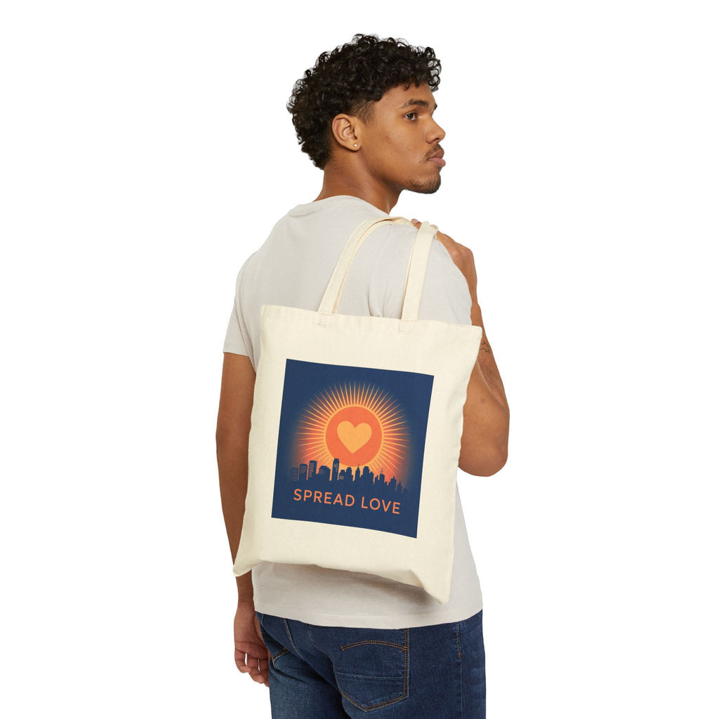 Spread Love — Cotton Canvas Tote Bag