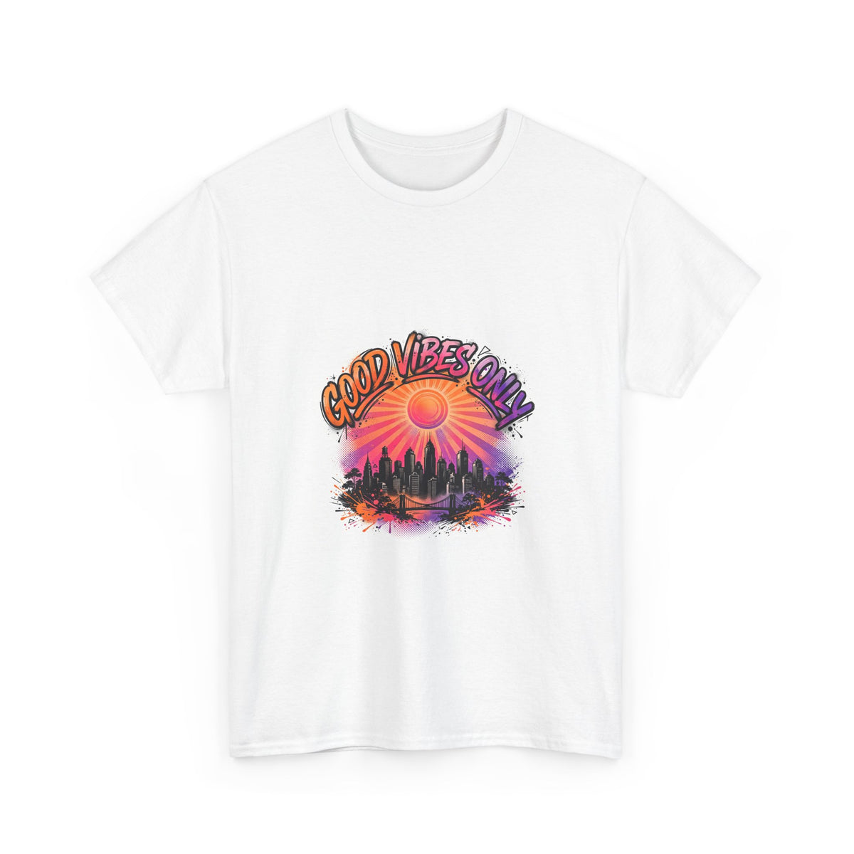 Good Vibes City — Unisex Heavy Cotton Tee