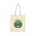 Stay Positive — Cotton Canvas Tote Bag
