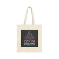 City of Dreams — Cotton Canvas Tote Bag