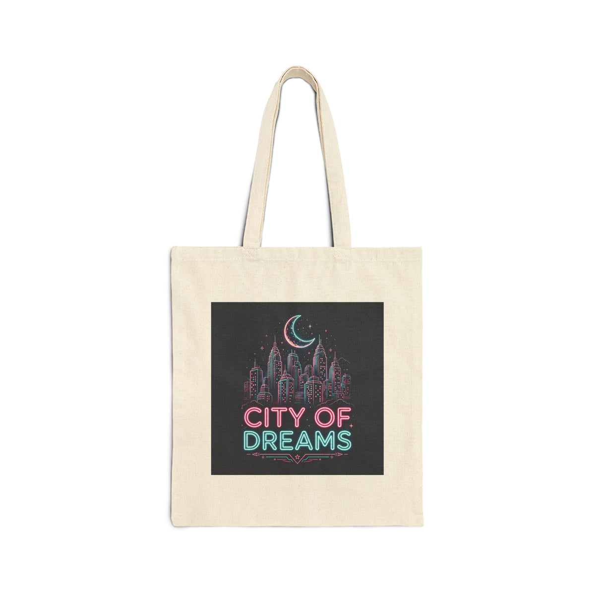 City of Dreams — Cotton Canvas Tote Bag