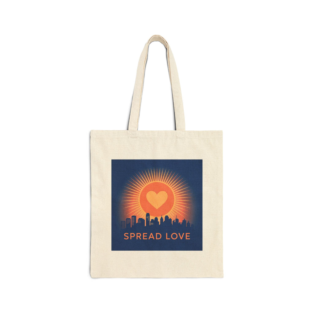 Spread Love — Cotton Canvas Tote Bag