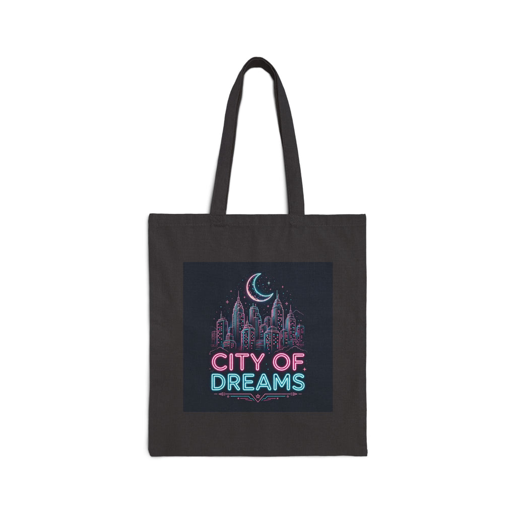 City of Dreams — Cotton Canvas Tote Bag