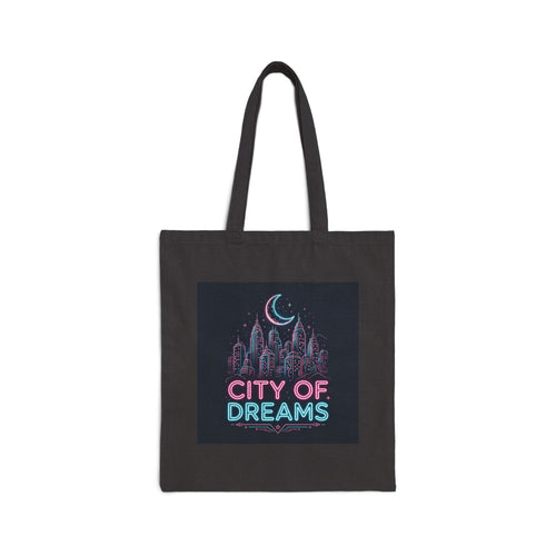 City of Dreams — Cotton Canvas Tote Bag