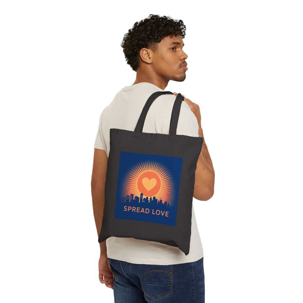 Spread Love — Cotton Canvas Tote Bag